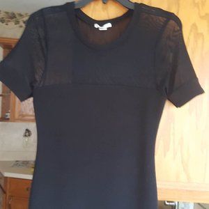 BOZZOLO DRESS BLACK WOMENS SIZE LARGE